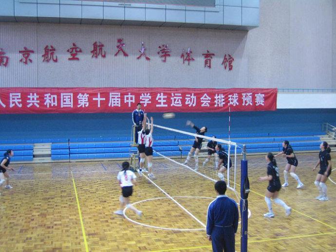 预赛在南京航天大学体育馆比赛